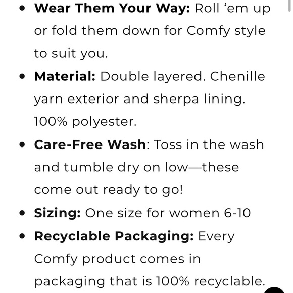 3 pairs of The Comfy Slipper Socks- fits Women size 6-10 - Picture 10 of 11